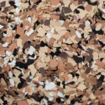 Outback decorative flake color sample