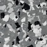 Wombat decorative flake color sample